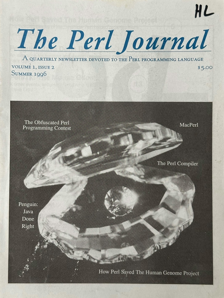 The Perl Journal Issue Volume 1 Issue 2