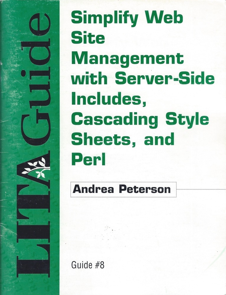 Simplify Web Site Management with Server-Side Includes, Cascading Style Sheets, and Perl