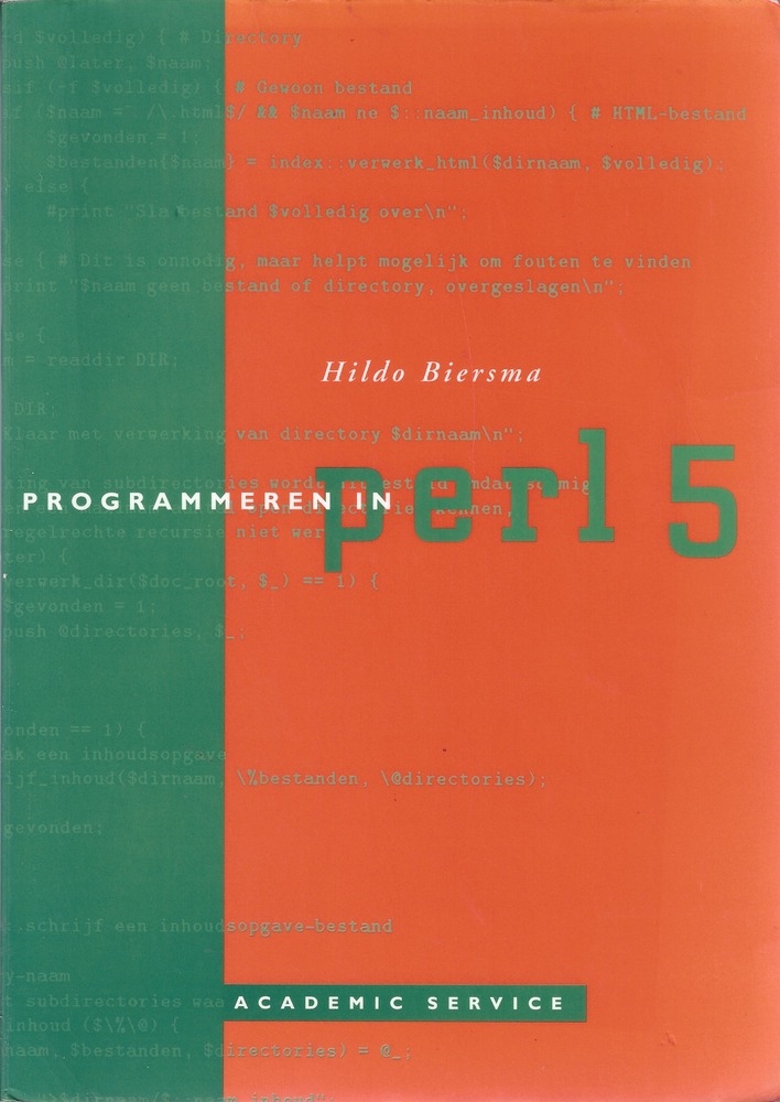 Programmeren in Perl 5