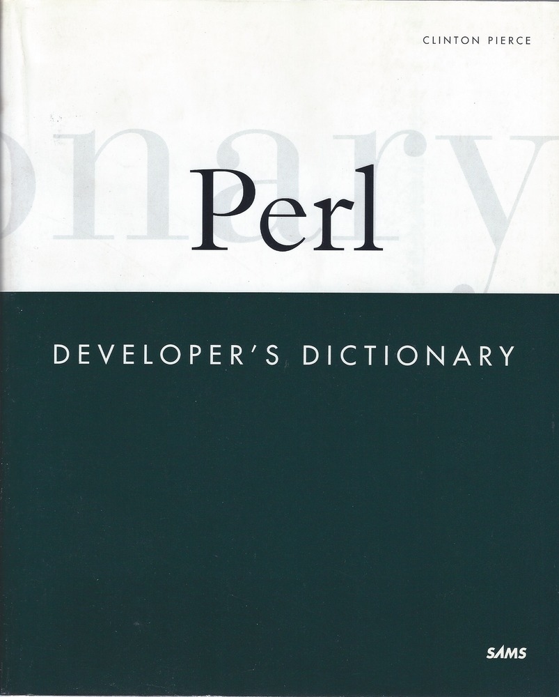 Perl Developer's Dictionary